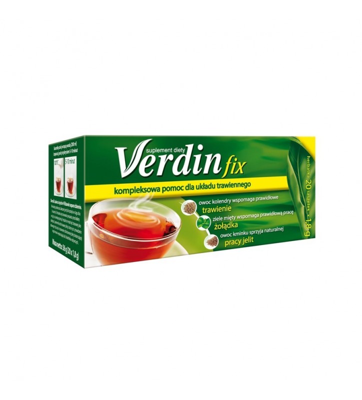 Verdinafix miesz.zioł. 20 sasz.