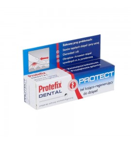 Protefix Dental Protect,  żel kojąco-regenerujący do dziąseł, 10 ml