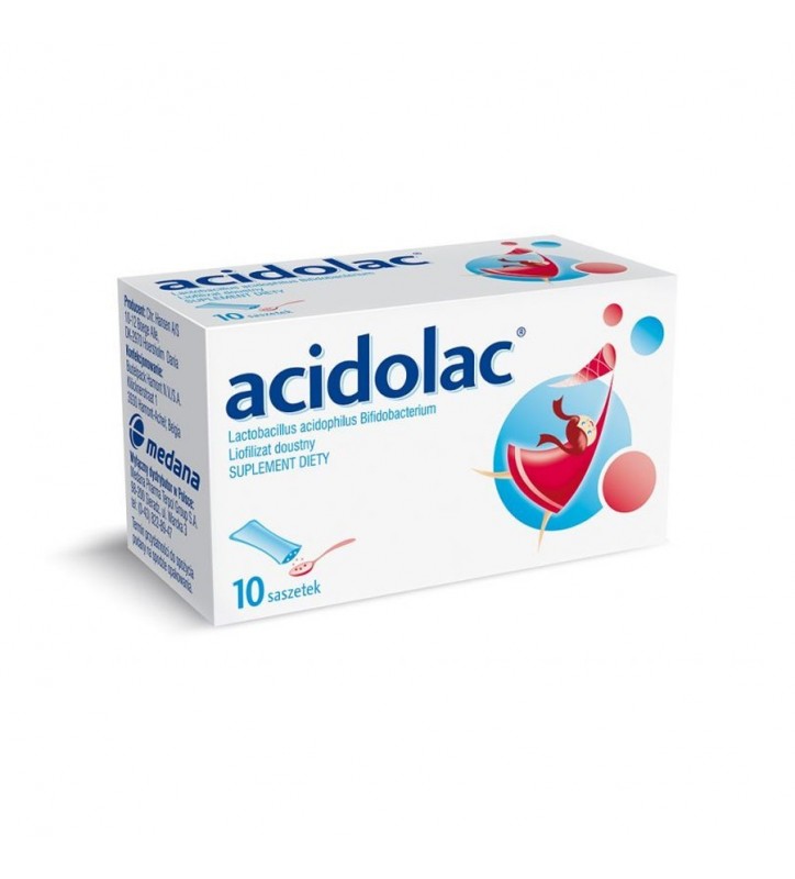 Acidolac liof.doustny 3 g 10 sasz.