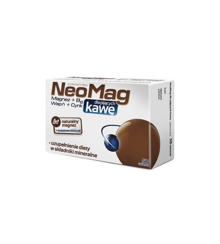 Neomag dla Pijących Kawę, tabletki, 50 szt.