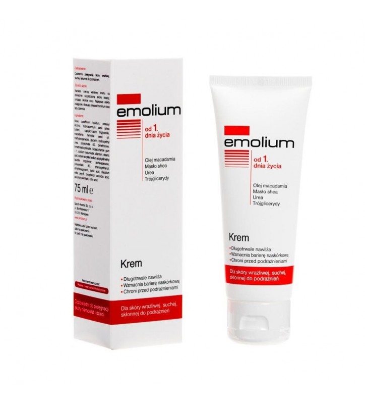 EMOLIUM Krem do skóry suchej i wrażliwej 75 ml