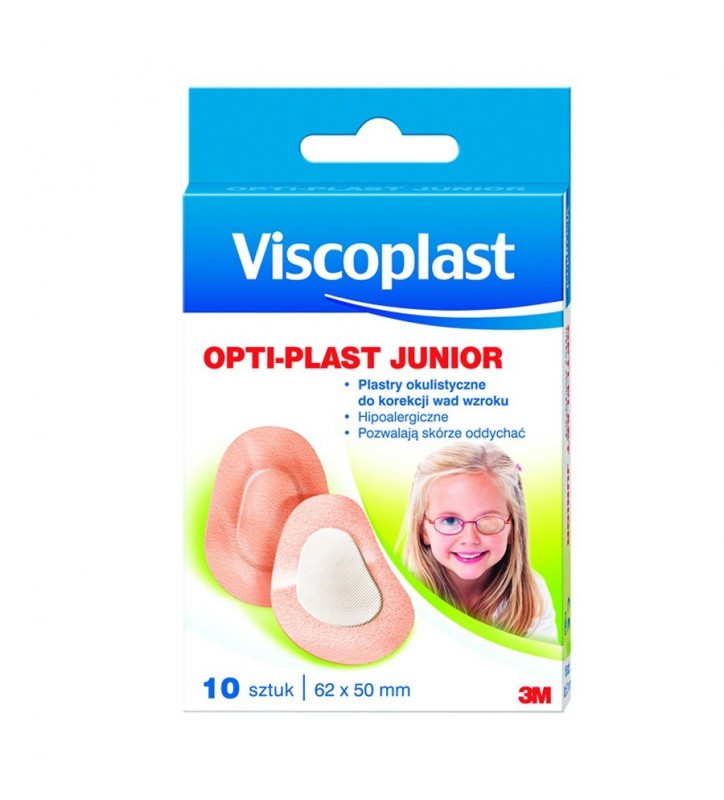 Plast.OPTI-PLAST 62x50 junior 10szt.VISCO