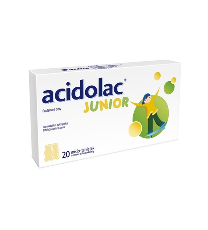 Acidolac Junior 20 misiotabl.a 2,8g