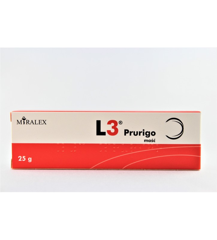 L 3 PRURIGO Maść ochronno-pielęgnująca z aplikatorem 25g
