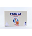 Fervex o smaku malinowym 8 saszetek