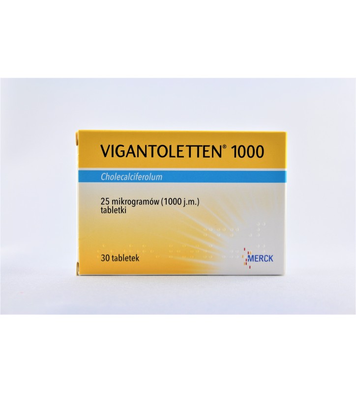 Vigantoletten 1000, 1000j.m., tabletki, 30 szt.