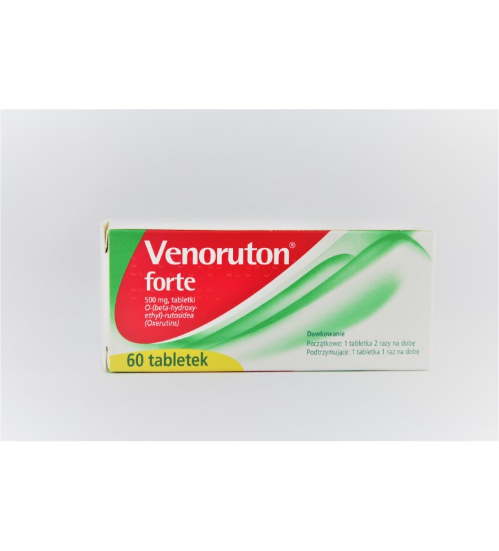 Venoruton forte, 500mg, tabletki, 60 szt.