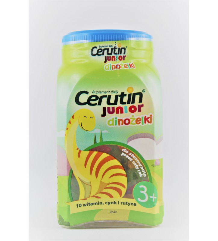 Cerutin Junior Dinożelki, żelki, 240 g (ok. 50 szt)