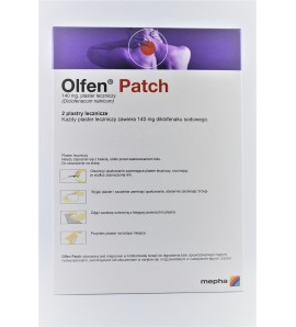 Olfen Patch, 140 mg, plastry lecznicze, 2 sztuki