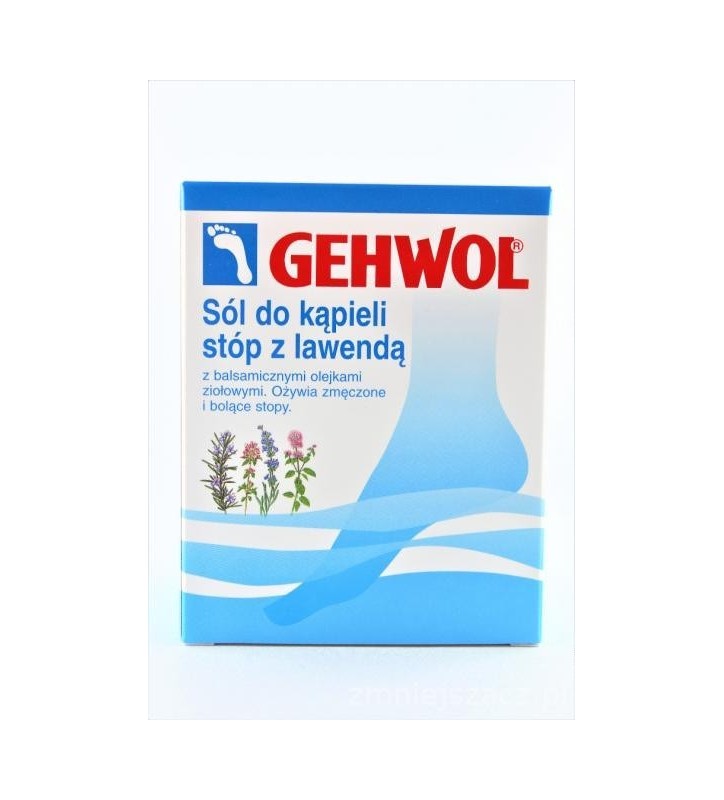 GEHWOL Ziołowa Sól do kąpieli stóp z lawendą 10 saszetek