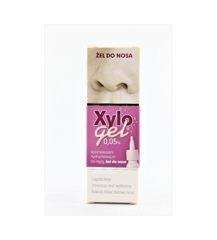 Xylogel 0.05% żeldonosa 0,5mg/g 10g(15ml)