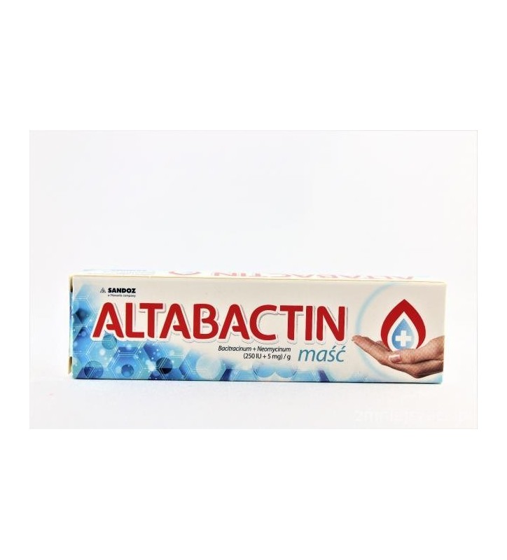 Altabactin maść (250j.m.+5mg)/g 20 g