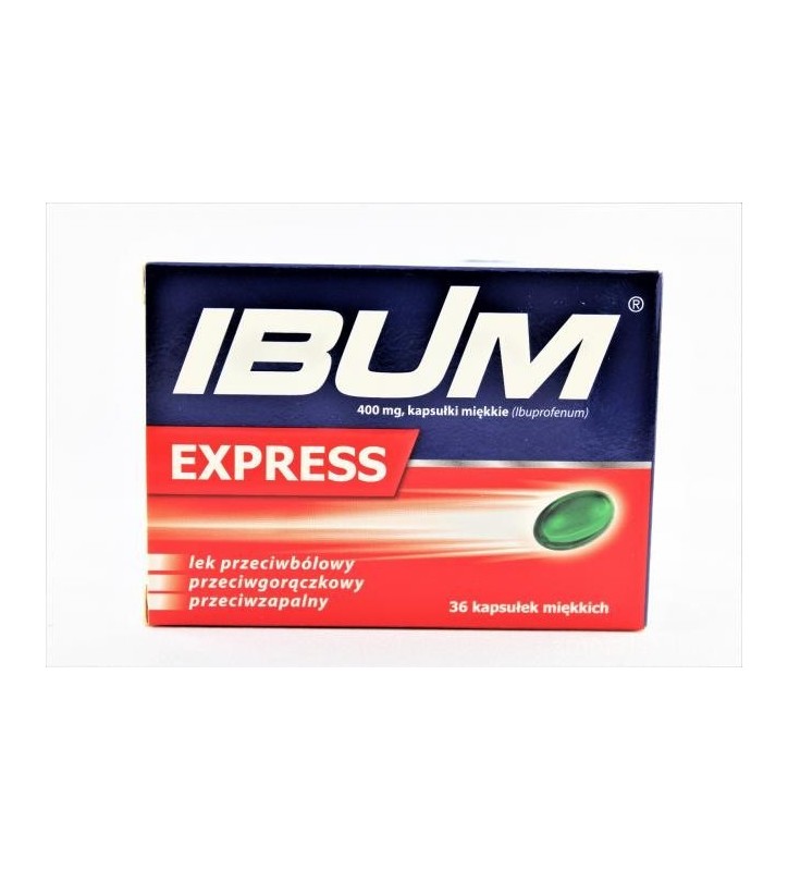Ibum Express  kaps.miękkie 0,4 g 36 kaps.