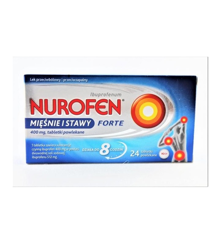 Nurofen Mięśnie i Stawy Forte 24 tabletki powlekane
