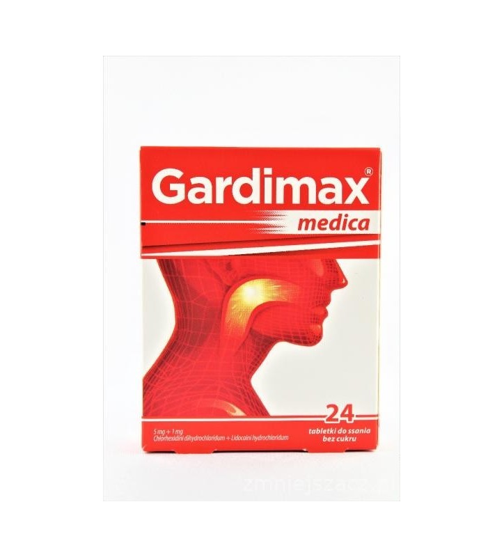 Gardimax Medica 24 tabletki do ssania