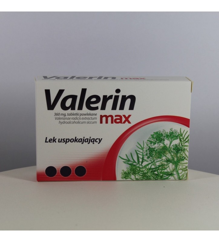 Valerin Max tabl.powl. 0,36 g 10 tabl.