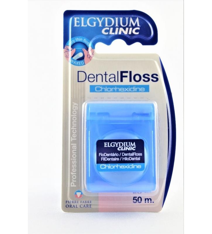ELGYDIUM Nić z chlorheksydyną 50 m