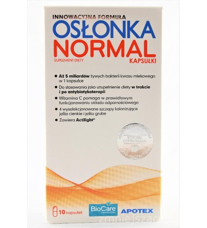 Osłonka Normal, kapsułki, 10 szt.
