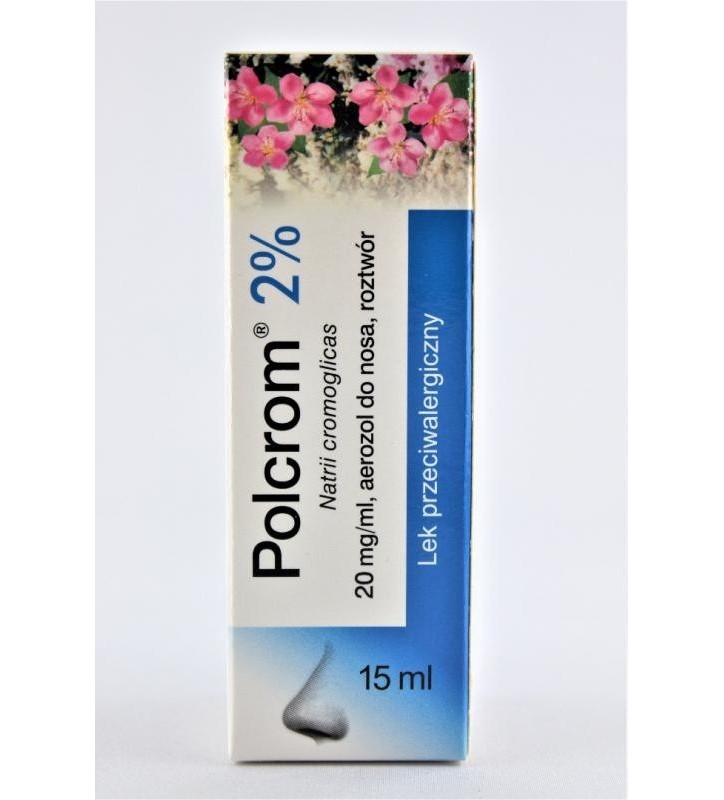 Polcrom 2% aer.donosa,płyn(roztwór) 0,02g/