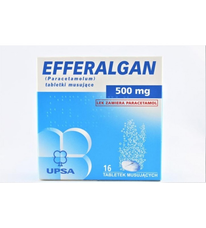 Efferalgan tabl.mus. 0,5 g 16 tabl.