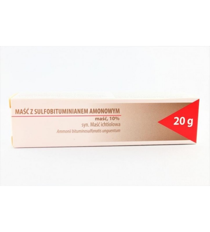 Maść z sulfobituminianem amonowym maść 20g