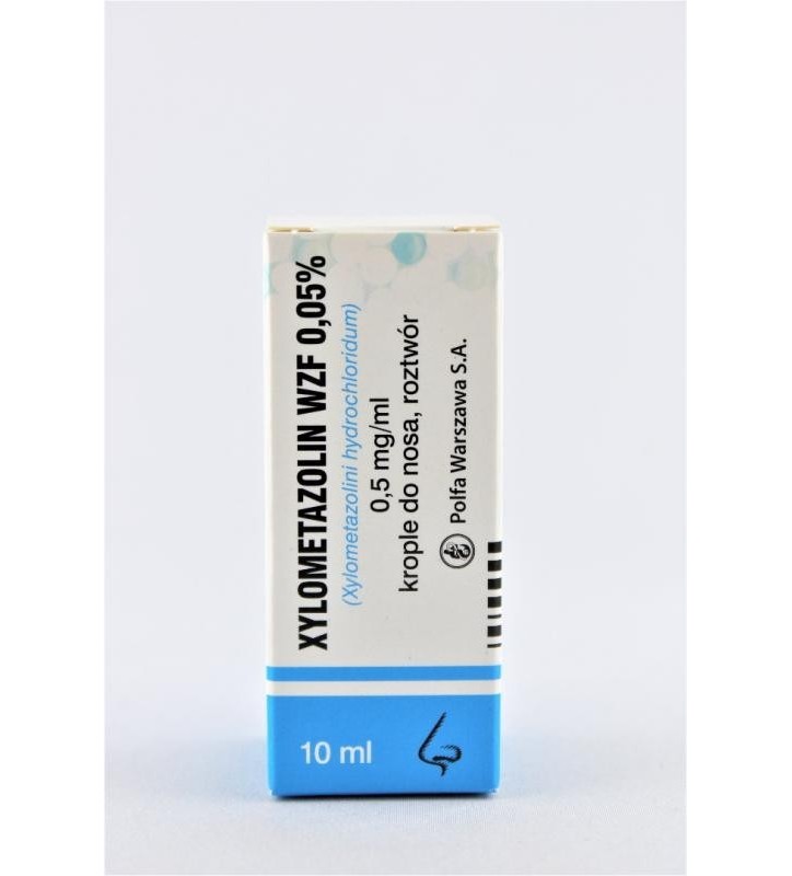 Xylometazolin 0.05% krop.donosa 0,5mg/1ml