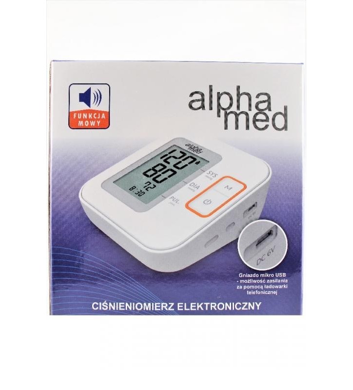 Ciśnien. ALPHAMED ALPHA ONE elektr. B07 1s