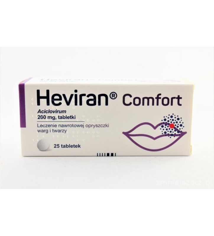 Heviran Comfort tabl. 0,2 g 25 tabl.
