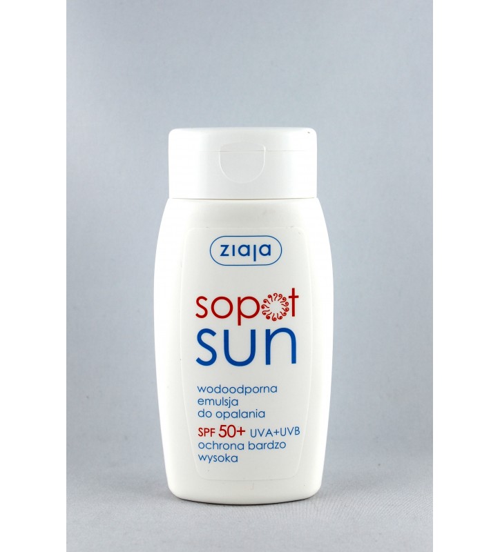 ZIAJA SOPOT SUN F50 PLUS Emulsja d/opal.wo