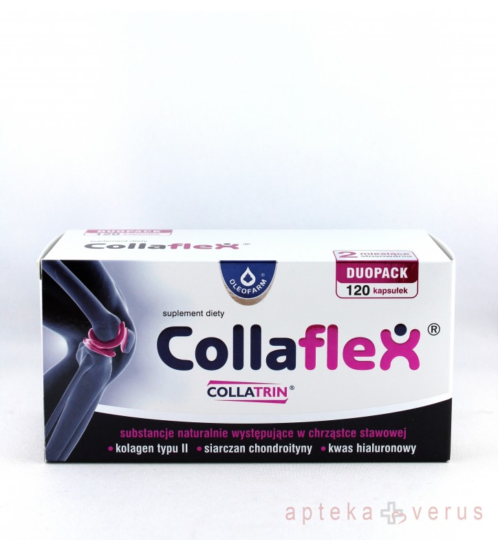 Collaflex duopack kaps.żelatyn.twarde 120k