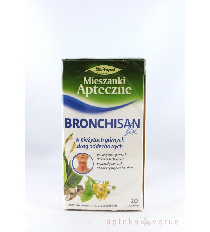 Bronchisan fix, mieszanka ziołowa, 3 g, 20 szt.