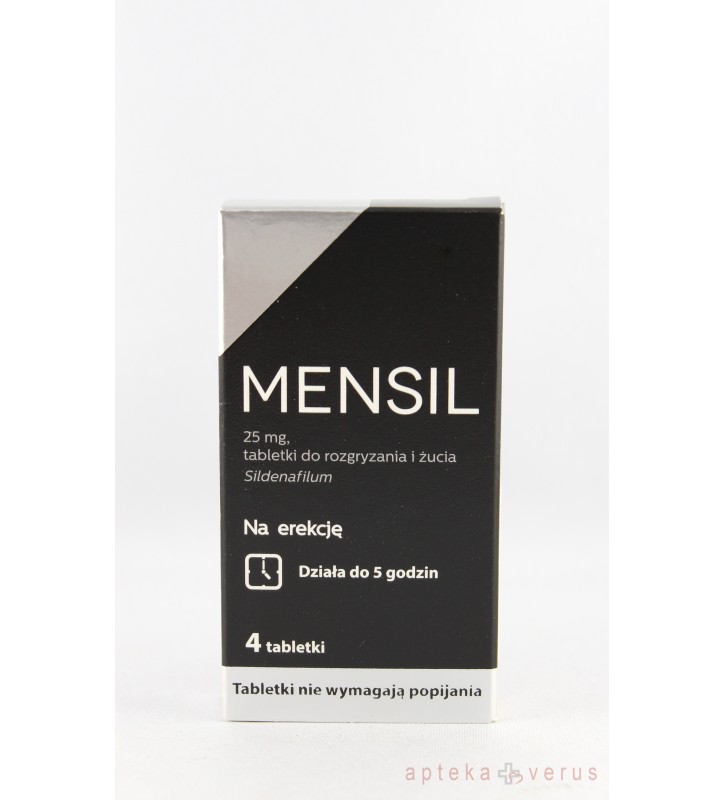 Mensil tabl.dorozgr.iżucia 0,025g 4tabl.