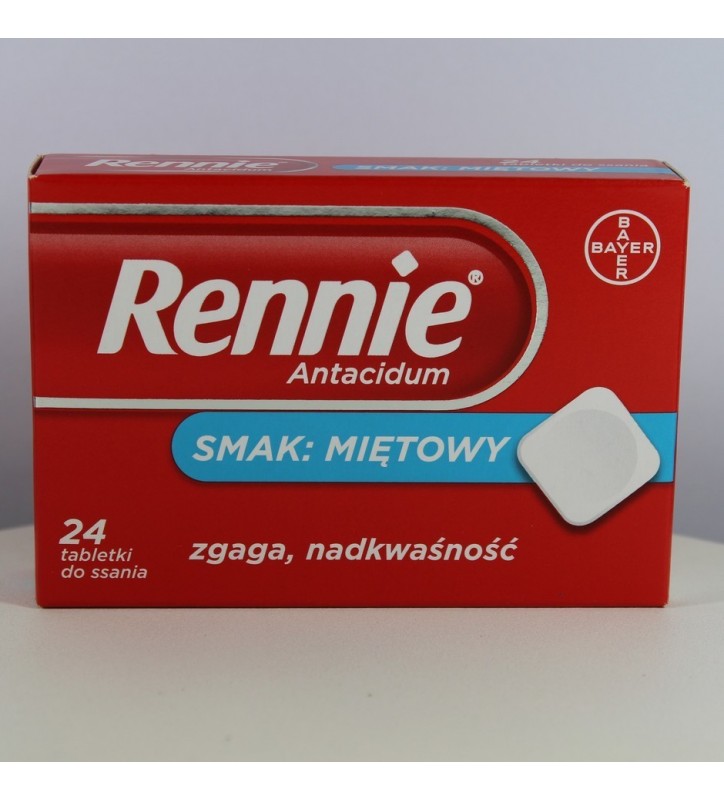 Rennie Antacidum 24tabl.dossania 0,68g+0,