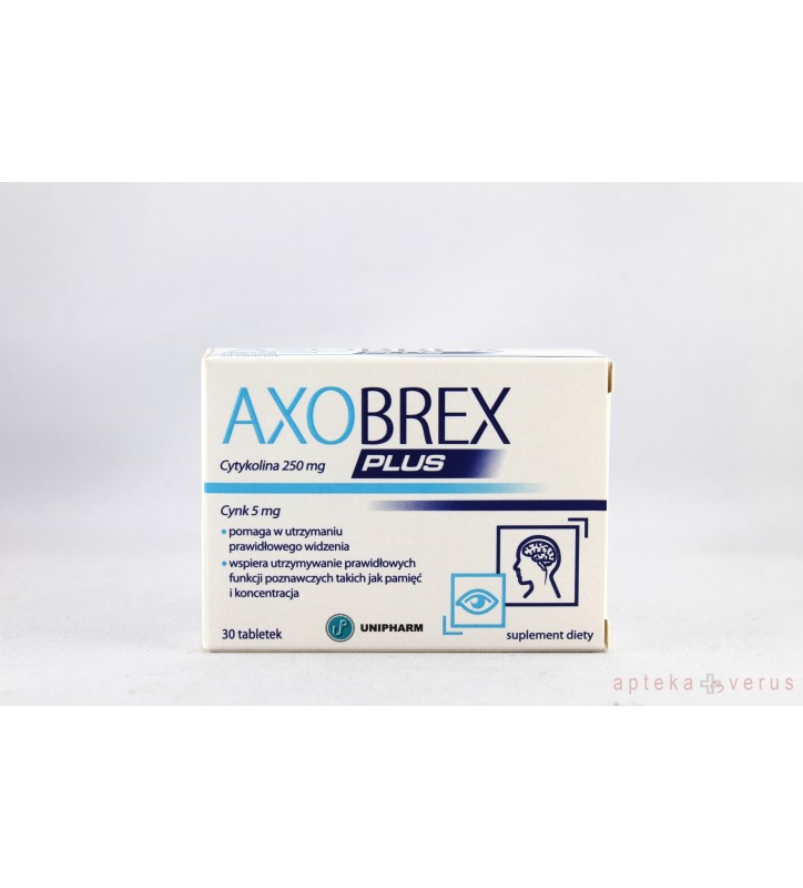 Axobrex Plus tabl. 30 tabl.