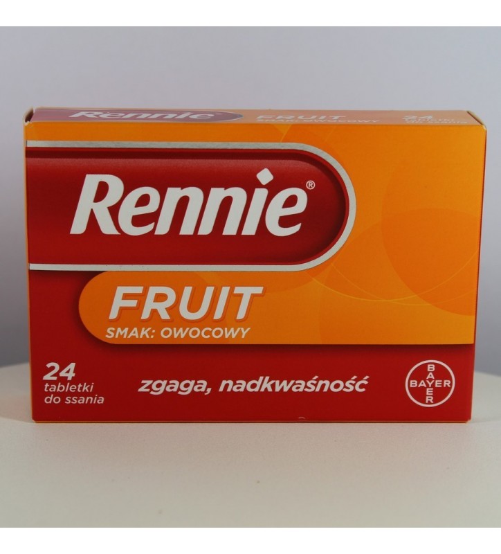 Rennie Fruit (Aniseed)tabl.dossania 24tabl
