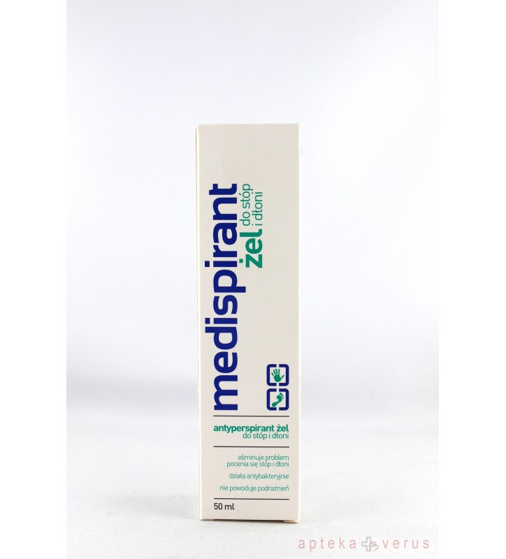 Medispirant Żel do stóp i dłoni 50 ml