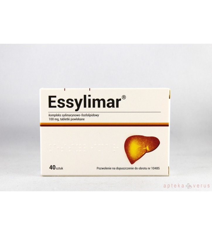 Essylimar Syliflex tabl.powl 0,1 g 40 tabl