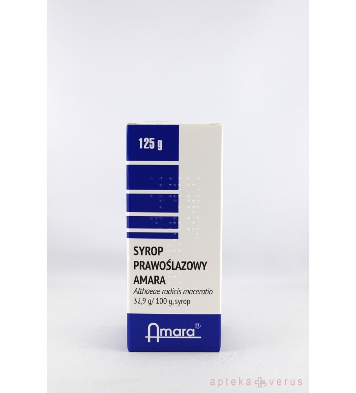 Sir. Althaeae AMARA 0,05 g/g 125 g