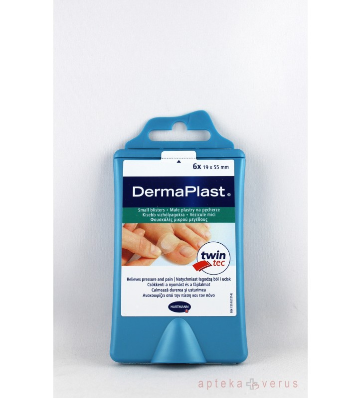 Plast.DERMAPLAST pęcherze palce stóp 6szt.