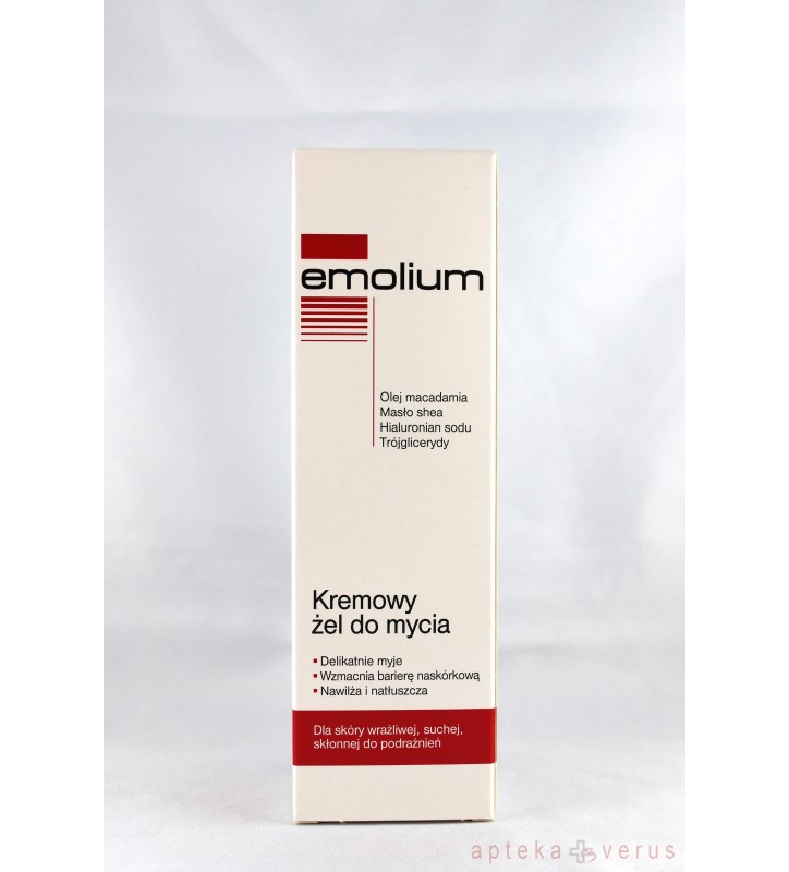 Emolium, krem - żel do mycia, 200 ml