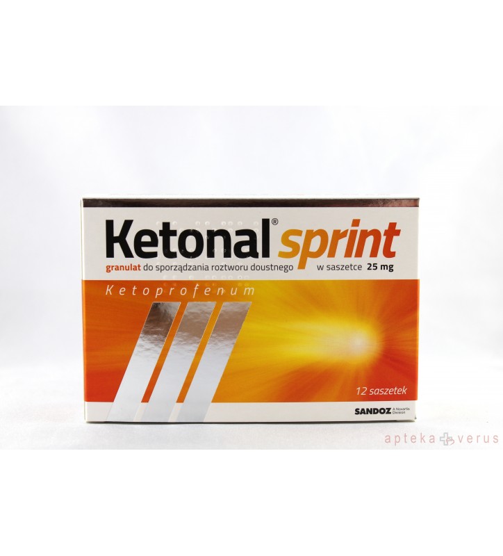 Ketonal Sprint gran.dop.roztw.doust. 0,025