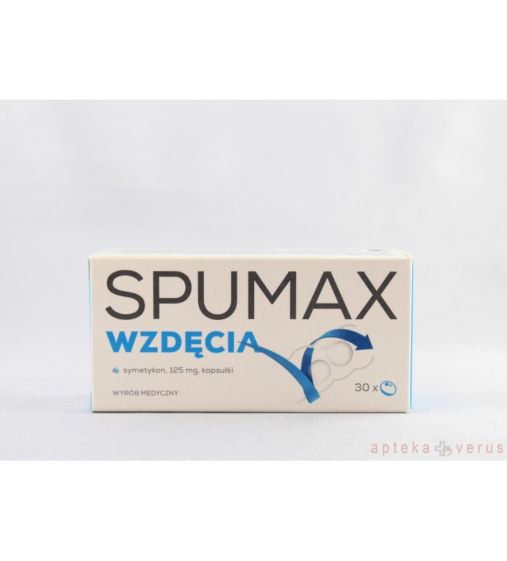 Spumax wzdęcia kaps.miękkie 0,125g 30kaps.