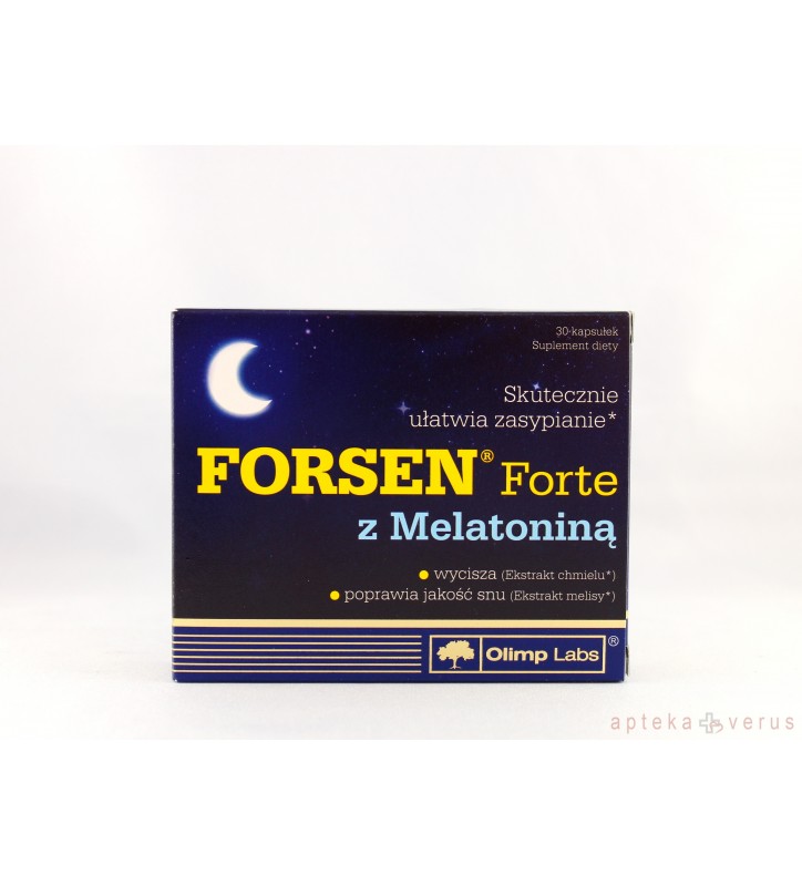Olimp Forsen Forte z melatoniną kaps. 0,74