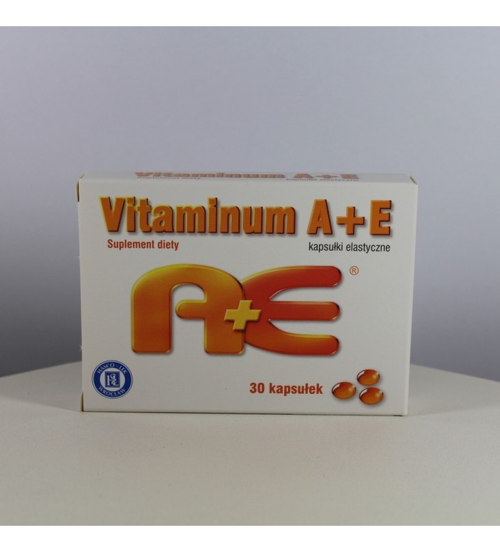 Vitaminum A+E HASCO kaps. 30 kaps.