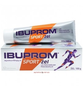 Ibuprom Sport żel 0,05 g/g, 100 g (tuba)