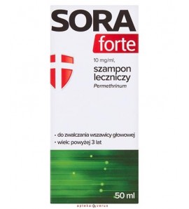 SORA Forte Szampon przeciw wszawicy, 50 ml