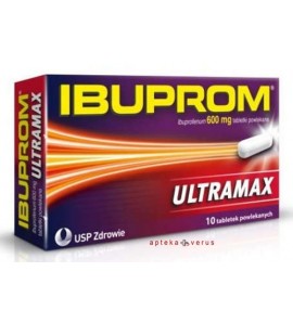 Ibuprom Ultramax tabl.powl. 0,6 g 10 tabl.