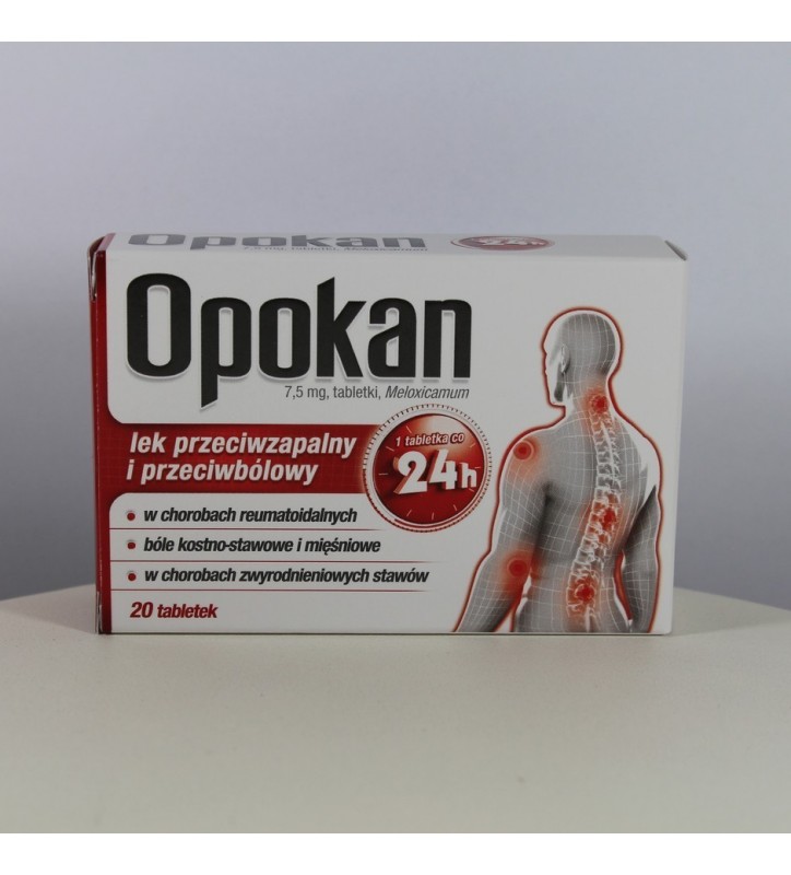 Opokan (Meloxicam) tabl. 7,5mg 20tabl.(2bl