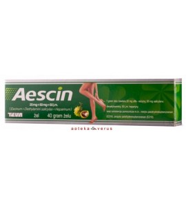 Aescin żel (0,02g+0,05g+50j.m.) 40 g