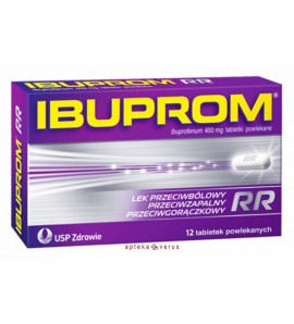 Ibuprom RR 400 mg 12 tabletek